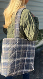 Marshland Flannel Reversible Tote